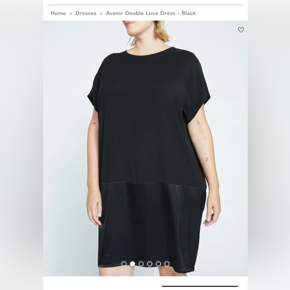 New Universal Standard Little Black Dress SZ 2XS Petite = SZ 6 - 8 - Picture 10 of 10